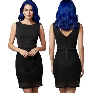 I.N. SAN FRANCISCO Avant Garde Mesh Skirt Tank Dress - Size 3